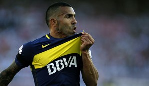 Carlos Tevez erzielte gegen River Plate zwei Treffer