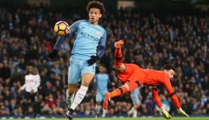 Leory Sane wechselte letzten Sommer von Schalke 04 zu Manchester City