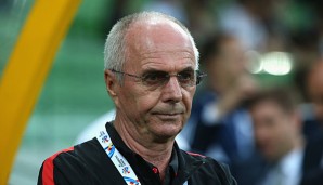 Der ehemalige englischer Nationaltrainer Sven-Goran Eriksson