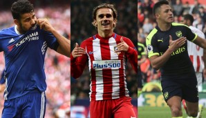 Die Zukunft von Costa, Griezmann und Sanchez ist ungeklärt