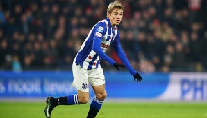 Martin Ödegaard spielt derzeit bei Heerenveen in der Niederlande