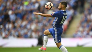 Eden Hazard spielt seit 2012 beim FC Chelsea in der Premier League