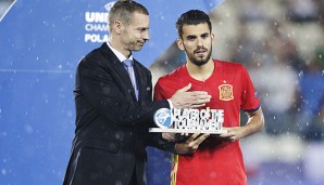 Dani Ceballos ist Spieler der U21-EM