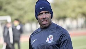 Carlos Tevez verdient bei Shanghai Shenhua rund 680.000 Euro pro Woche