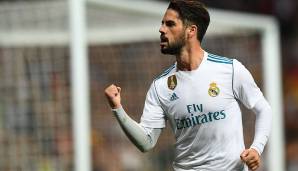 Platz 12: Isco (Real Madrid/Spanien)