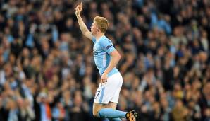 Platz 14: Kevin De Bruyne (Manchester City/Belgien)