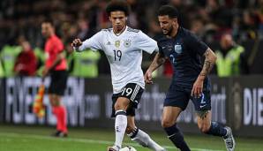 Leroy Sane im Duell mit Kyle Walker