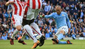 Rang 1: David Silva (Manchester City) - 8 Torvorlagen