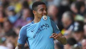 Platz 17: Gabriel Jesus (Manchester City) - 20 Jahre - 2021 - 122.6