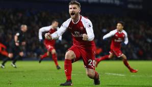 Platz 70: Shkodran Mustafi (FC Arsenal) - 25 Jahre - 2021 - 65.2