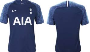 Auswärts gestaltet sich das Jersey der Spurs etwas wie das Aufwärmtrikot von Barca. Trotzdem schick..