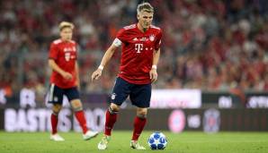 Bastian Schweinsteiger bei seinem Abschiedsspiel in der Münchner Allianz Arena