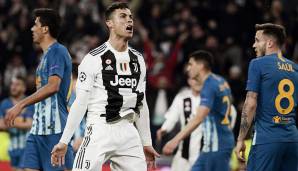 CRISTIANO RONALDO (Manchester United, Real Madrid und Juventus Turin, Position: Stürmer) – 1888 gewonnene Zweikämpfe und damit fast 800 gewonnene direkte Duelle weniger als Messi auf Platz eins.