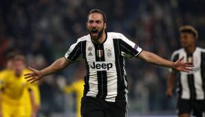 Platz 15: JUVENTUS TURIN im Sommer 2016/2017 - Ausgaben: 162,8 Millionen Euro. Teuerste Transfers: Gonzalo Higuain (90 Millionen Euro), Miralem Pjanic (32 Millionen Euro), Marko Pjaca (23 Millionen Euro)