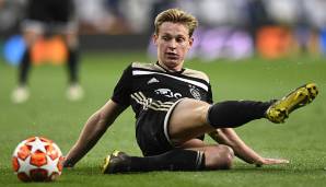 Platz 23 - 75 Millionen Euro: Frenkie de Jong im Sommer 2019 von Ajax Amsterdam zum FC Barcelona.