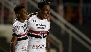 Platz 11: FC Sao Paulo - Einnahmen: 144,48 Mio. Euro (143 Abgänge), Ausgaben: 55,08 Mio. Euro (145 Zugänge), Saldo: 89,4 Mio. Euro.