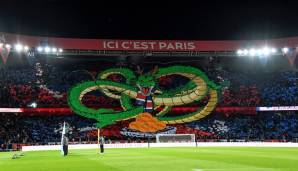 "Finde alle sieben Dragon Balls und deine Wünsche werden wahr": Den PSG-Fans hat der Drache Shenlong aus dem "Dragon Ball"-Anime ein paar Meisterschaften mitgebracht!