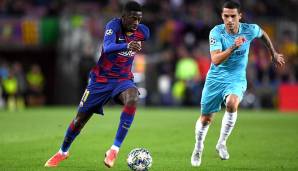 PLATZ 14: OUSMANE DEMBELE (FC Barcelona) – 314 erfolgreiche Dribblings (Erfolgsquote: 48,83 Prozent).