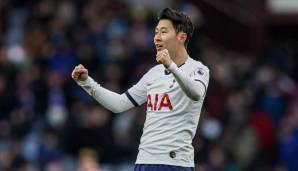 PLATZ 48: HEUNG-MIN SON (Tottenham Hotspur) - 75,6 Millionen Euro.