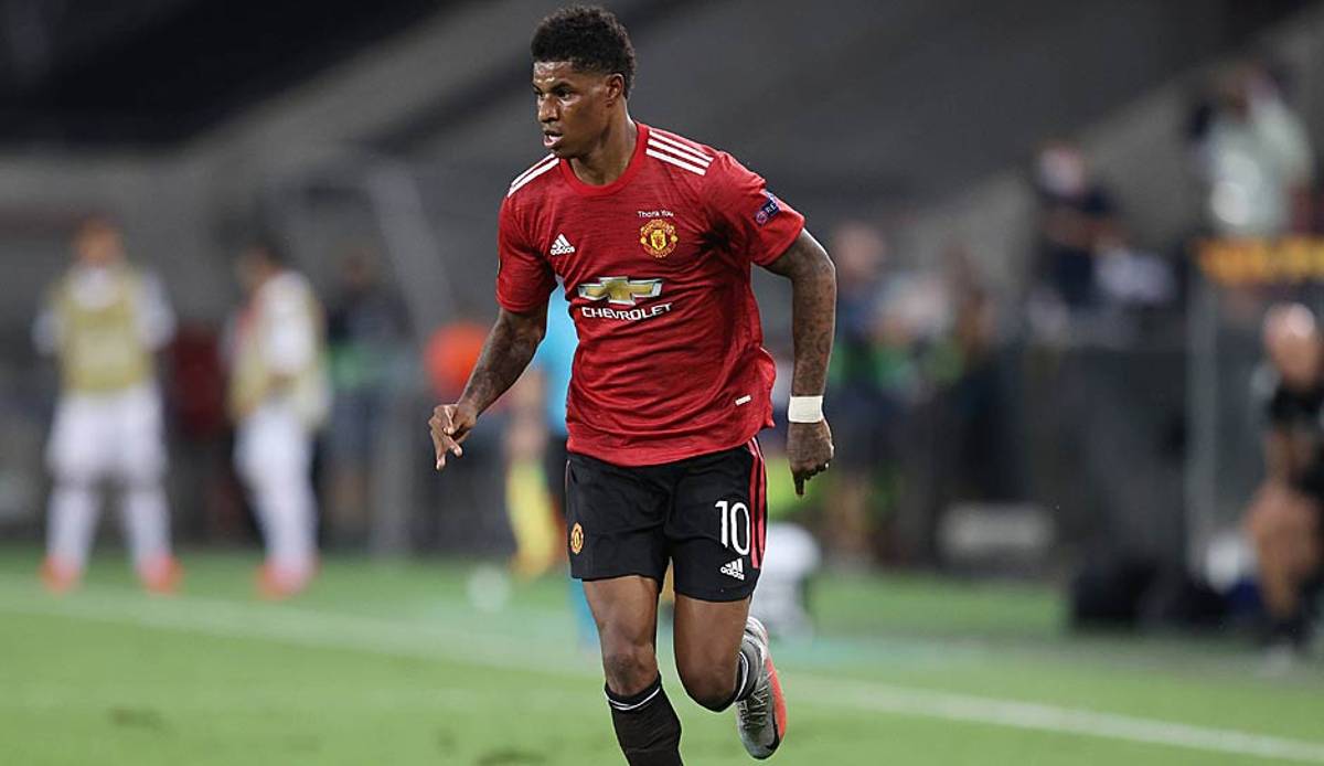 Marcus Rashford erzielte in dieser Saison bislang zwei Tore für Manchester United in der Premier League.