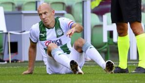 Die Heimkehr nach Groningen verlief für Arjen Robben bislang nicht nach Wunsch.