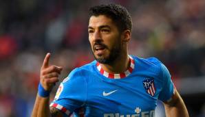 Platz 12 | LUIS SUAREZ | Atletico Madrid | 0,14 Prozent der Stimmen