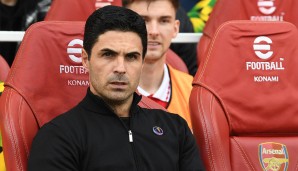 MIKEL ARTETA: Der Arsenal-Coach äußerte sich zu den Gerüchten, er sei beim FC Barcelona im Gespräch: "Ich bin sehr glücklich und stolz, da zu sein, wo ich bin." Er wurde als potenzieller Xavi-Nachfolger gehandelt.