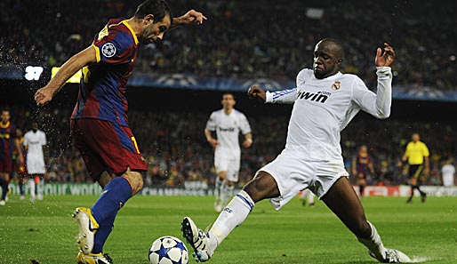 Adios Madrid! Lass Diarra (r.) wechselt wohl zu den Tottenham Hotspur