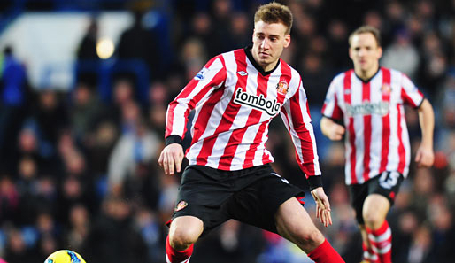 Nicklas Bendtner ist seit 2011 vom FC Arsenal an den FC Sunderland ausgeliehen