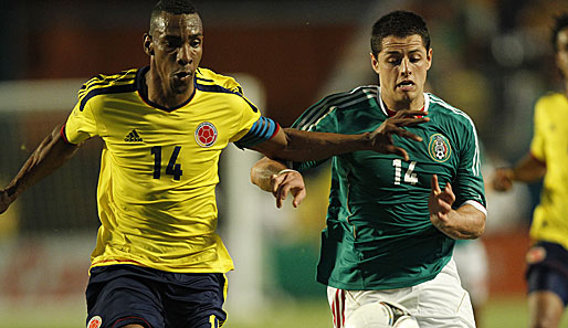 Javier "Chicharito" Hernandez (r.) darf sich in der Sommepause eine verdiente Pause gönnen