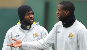 Kolo und Yaya Toure spielten bei Manchester City in einer Mannschaft