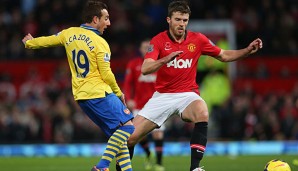 Michael Carrick hat die letzten drei Liga-Spiele mit Manchester United gewonnen