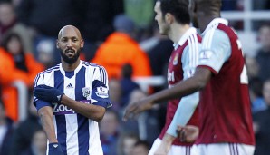 Nicolas Anelka erzielte gegen West Ham United einen Doppelpack