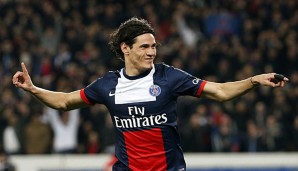 Edinson Cavani spielt seit 2013 in Paris