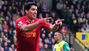 Luis Suarez ist derzeit der Top-Torjäger in der Premier League