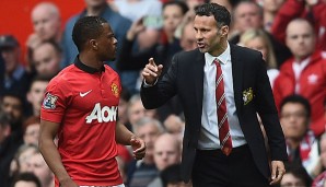 Ryan Giggs (r.) wird Manchester United bis zum Ende der Saison als Interimscoach betreuen