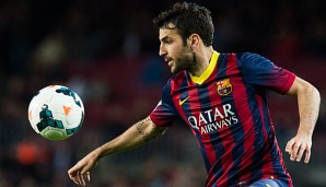 Cesc Fabregas spielt seit 2011 für den FC Barcelona