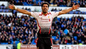 Luis Suarez wurde mit dem FC Liverpool Vizemeister in der englischen Premier League