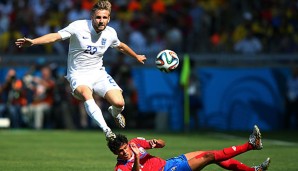 Luke Shaw schied mit England in der Vorrunde der WM aus