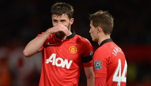 Michael Carrick (l.) wird United länger fehlen