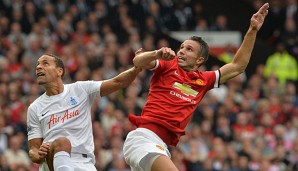 Rio Ferdinand (l.) spielt aktuell bei den Queens Park Rangers