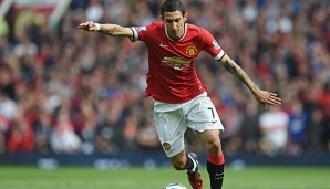 Angel di Maria überzeugt derzeit im Trikot von Manchester United