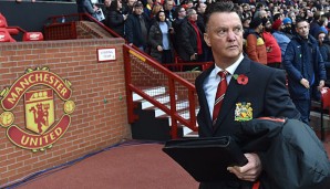 Louis van Gaal will mit den Red Devils noch ins Titel-Rennen einsteigen