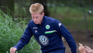 Kevin De Bruyne lässt den VfL hinter sich und stellt sich der Herausforderung ManCity