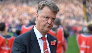 Louis van Gaal ist mit seiner Offensive nicht zufrieden