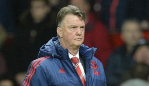 Louis van Gaal steht bei Manchester United unter scharfer Kritik