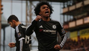 Willian und die Blues holten bei Crystal Palace einen wichtigen Auswärtssieg