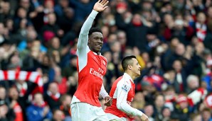 Der FC Arsenal hat durch ein spätes Tor von Danny Welbeck gewonnen