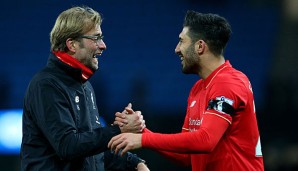 Emre Can ist voll des Lobes für seinen Trainer Jürgen Klopp