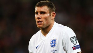 James Milner absolvierte bislang 57 Länderspiele für England und erzielte dabei einen Treffer